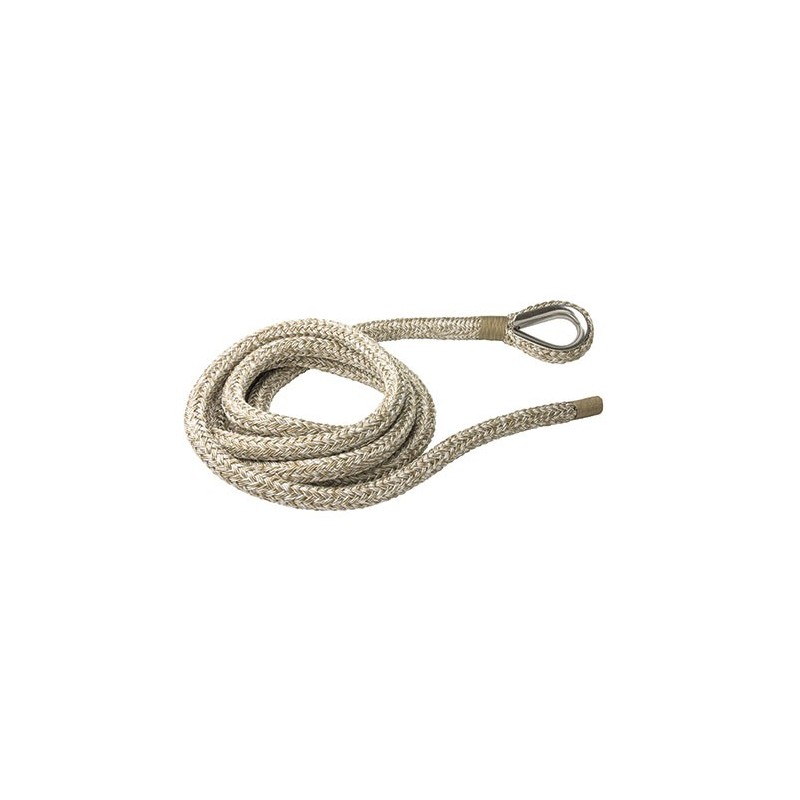 Corde en acier inoxydable à 19 fils - Cordes d'amarrage avec dés à coudre -  MTO Nautica Store