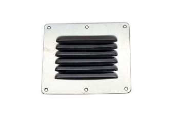 Grille de ventilation moyenne en acier inoxydable