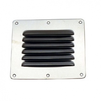 Grille de ventilation moyenne en acier inoxydable