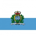 Drapeau RSM de Saint-Marin