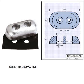 Plaque de coque de la série Hydromarine