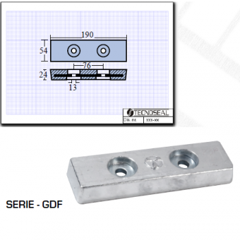 Plaque de coque série GDF