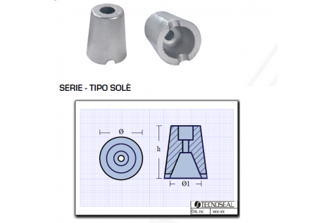 Type de zinc Solè Spinner