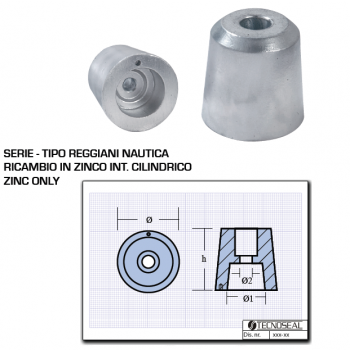 Spin de zinc Reggiani Nautica int. Cylindrique