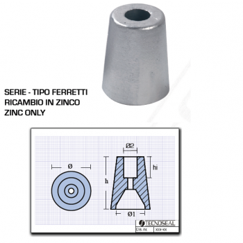 Type de zinc Ferretti Spinner