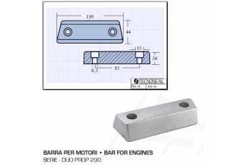 Barre moteur Duo Prop série 290