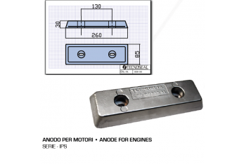 Anode en aluminium pour moteurs de la série IPS