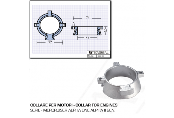 Collier pour moteurs Mercruiser Alpha One Alpha II Gen