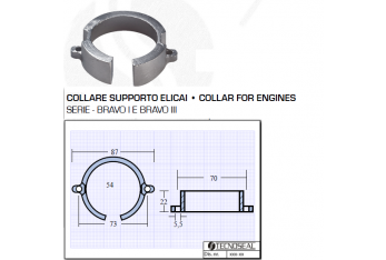 Collier de support d'hélice Bravo Series I Bravo II