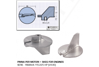 Palmes pour moteurs Yamaha 115 225 HP