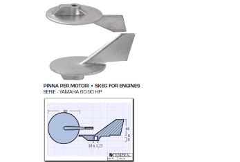 Aileron pour moteurs Yamaha 60 90 HP