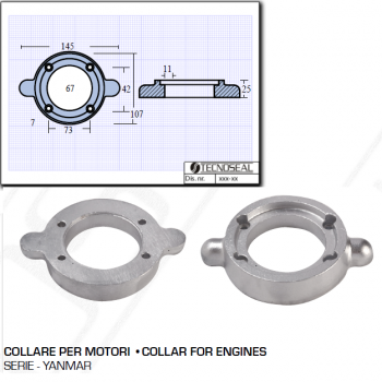 Collier pour moteurs Yanmar