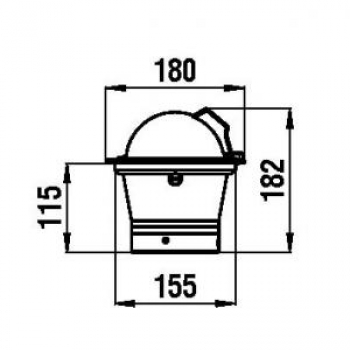 Boussole Riviera White Star 5 "BW1