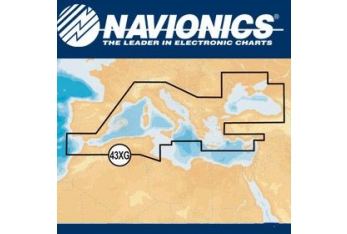 Navionics XL9 43XG Cartographie méditerranéenne