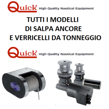 Ancre de guindeau Tonneggio Quick