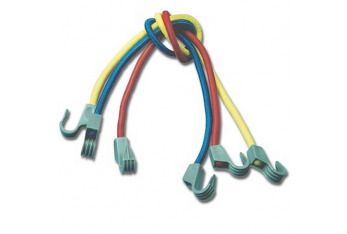 Cordes élastiques polyvalentes avec crochets en nylon