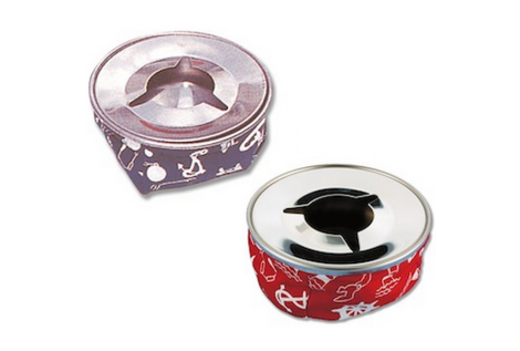 Cendrier en acier inoxydable