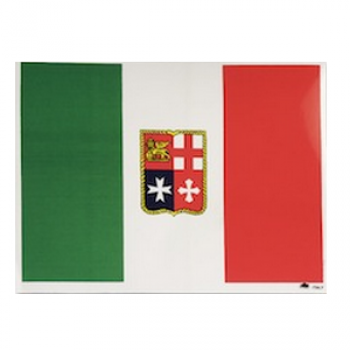 Autocollant drapeau italien