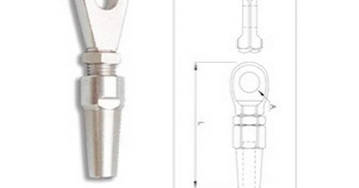 Lot De 5 Tendeurs Marins Acier Inoxydable 3/8" - Corps Fermé, Type œil/œil, Pour Gréement Bateau