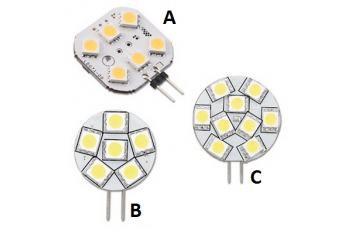 Ampoules latérales Circuit G4 LED