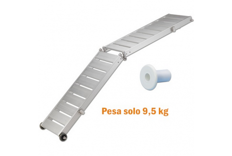 Passerelle pliante en aluminium antidérapant