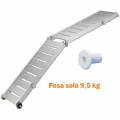 Passerelle pliante en aluminium antidérapant