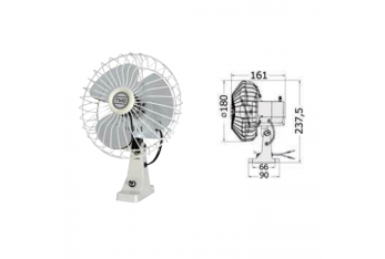 Ventilateur réglable TMC 12V