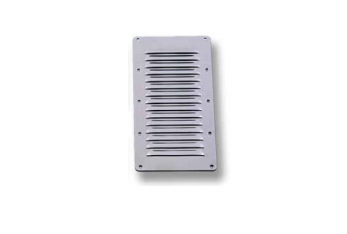 Grille de ventilation haute en acier inoxydable