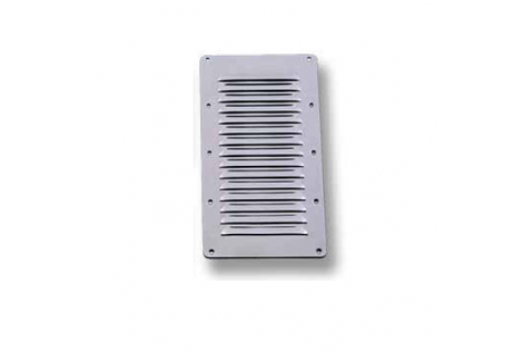 Grille de ventilation haute en acier inoxydable