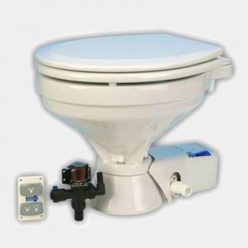 Toilette électrique à chasse silencieuse Jabsco série 37045