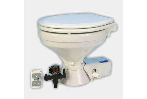Toilette électrique à chasse silencieuse Jabsco série 37045