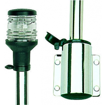 Tige murale compacte amovible à 360 °