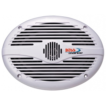 Boss Marine MR690 Pair Speaker 350W, Blanc
