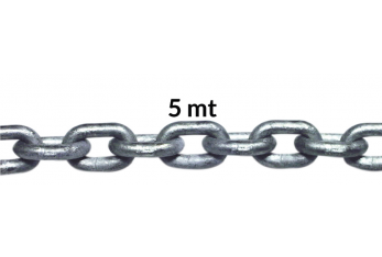 CHAÎNE DE ZINC GENOVESE Ø MM.6X5MT.