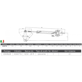 CYLINDRE UC116-I