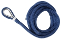 Ligne amarrage bleu avec épissure 14 mm x 9 m    