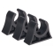 Clip noir pour tubes 19/20 mm 