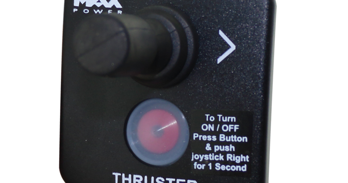 Mini Joystick Max Power control - Accessoires Commandes Propulseur Max ...