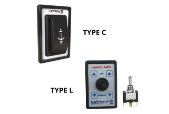 Commande interrupteur haut / bas 12/24 V
