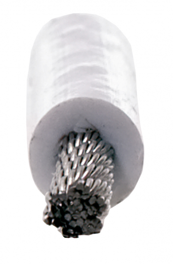 Corde en acier inoxydable à 19 fils - Cordes d'amarrage avec dés à coudre -  MTO Nautica Store