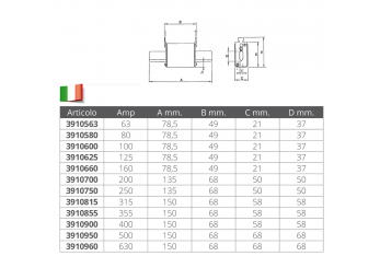 FUSIBLE 63 AMP.