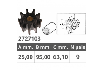 TURBINE JAB.836-0001-JOHN.08-1029B