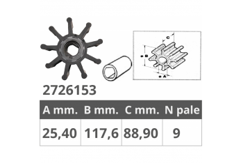 TURBINE JABSCO 18786-0001