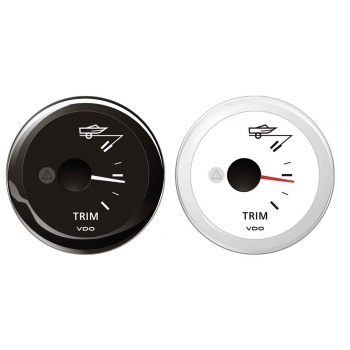 INDICATEUR DE TRIM NOIR 12/24 V