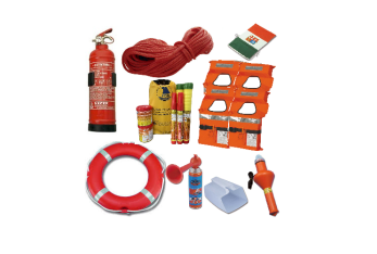 Kit d'équipement de sécurité Moins de 6 miles 4 ou 6 personnes
