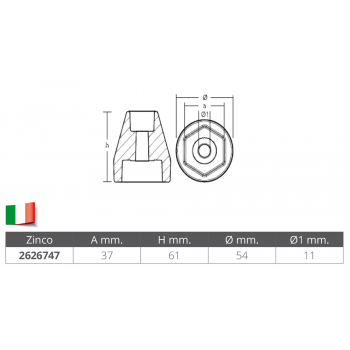BUSE POUR HÉLICE YANMAR