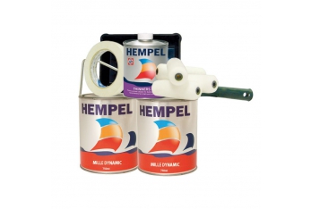 Ensemble de peinture Hempel NCT pour bateaux à moteur Longueur 5/6 mt