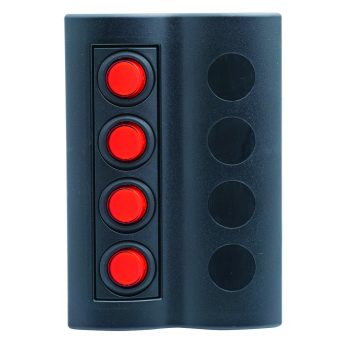 PANNEAU ÉLECTRIQUE 4 COMMUTATEURS