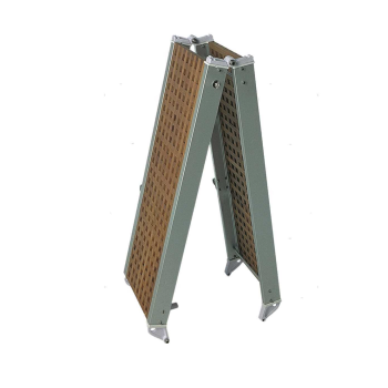 Passerelle pliante en aluminium et charbon
