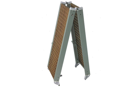 Passerelle pliante en aluminium et charbon